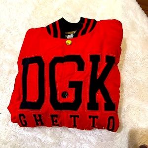 DGK quilted bomber jacket size L